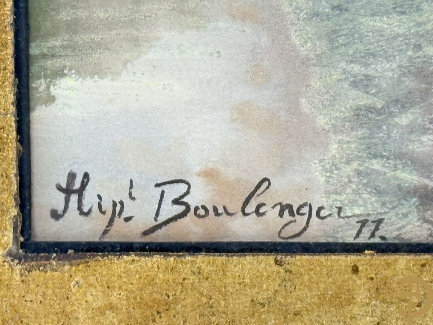 BOULANGER Hip.t getekend 