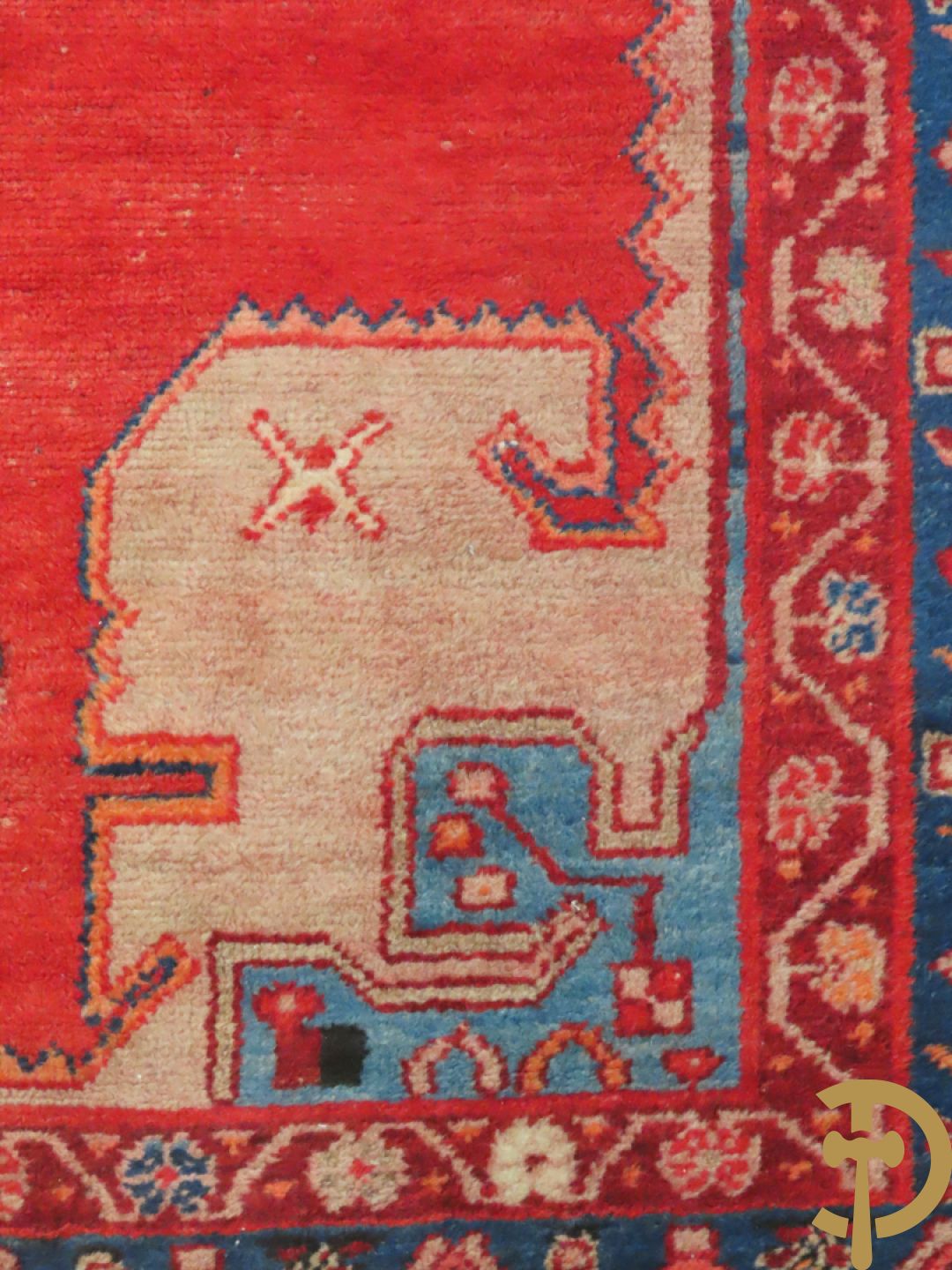 Twee oosterse handgeknoopte tapijten Hamadan