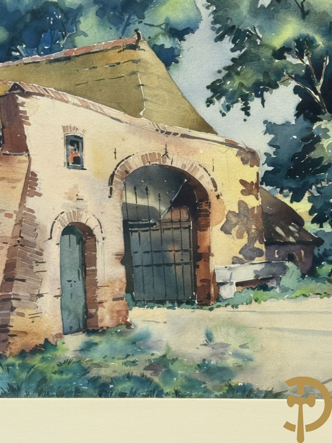 SCHEERS Raph. getekend 