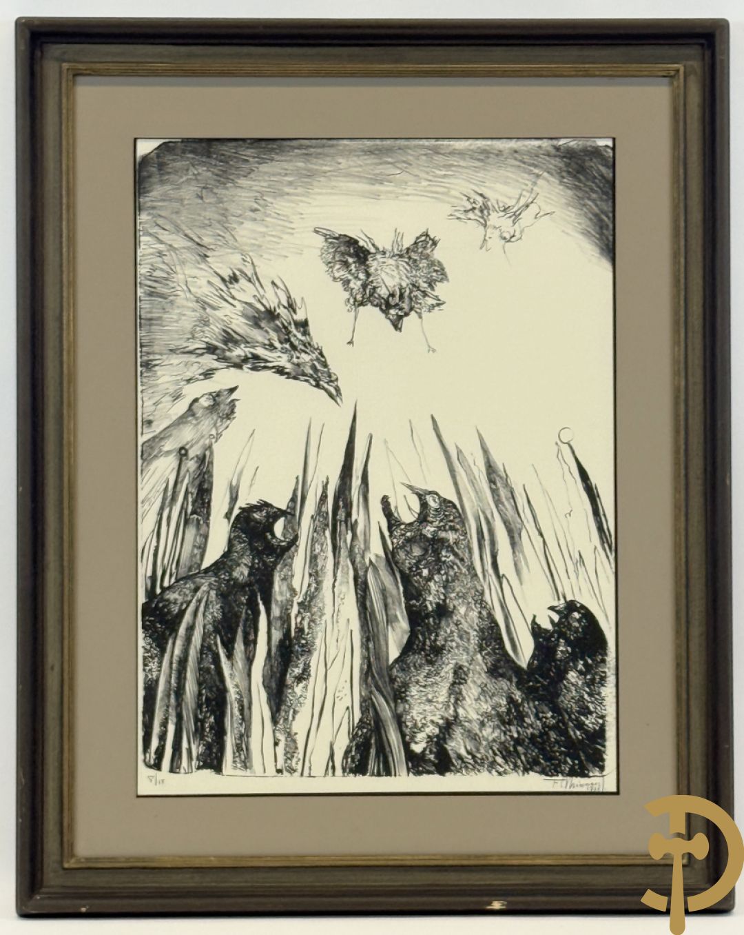 MINNAERT F. (Frans) getekend 1971 