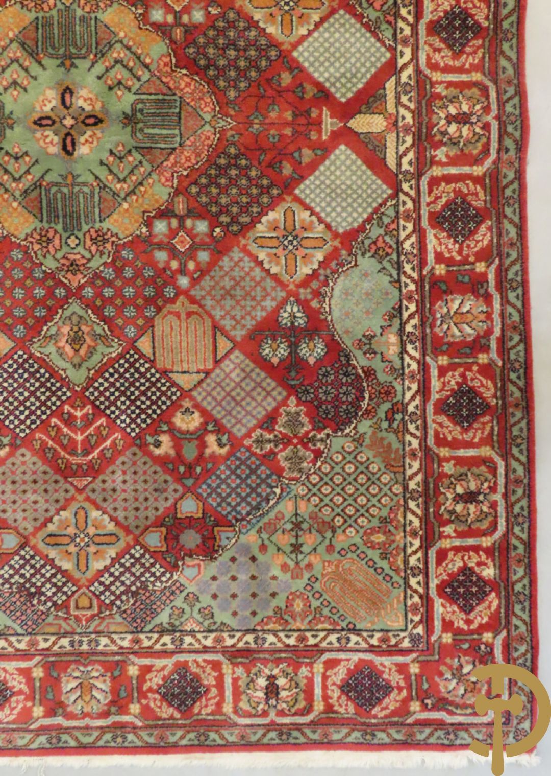 Oosters handgeknoopt tapijt Hamadan