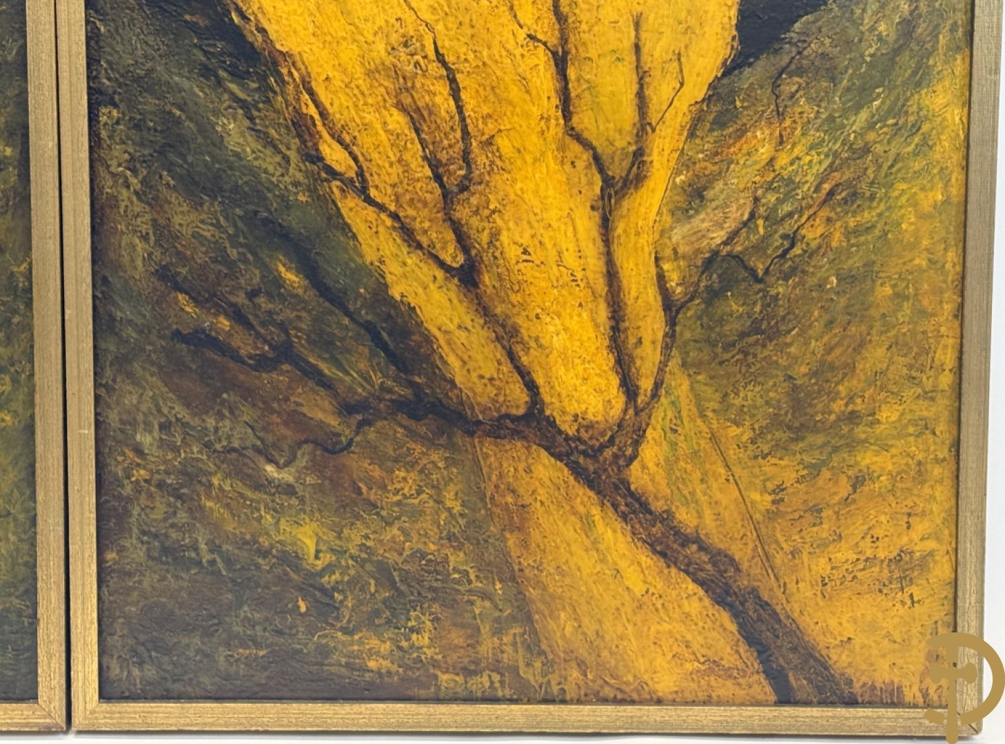 GRABA getekend - Triptiek : Binnenkant 