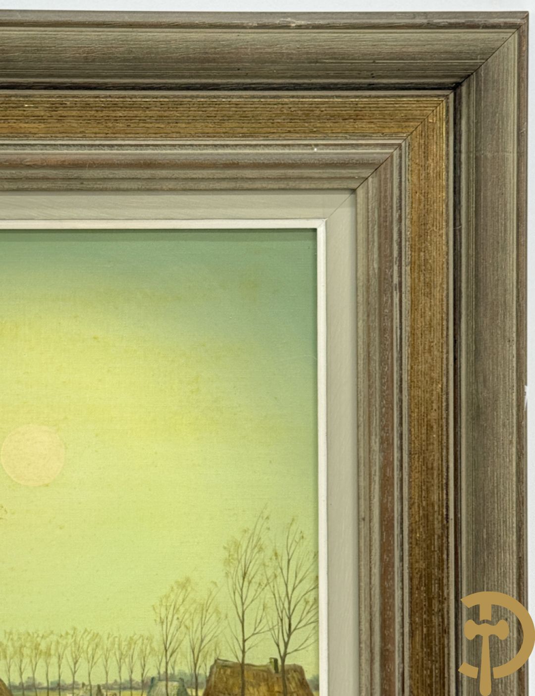 GILLIS Leopold van (G.L. gemonogrammeerd) 1975 gedateerd achteraan 