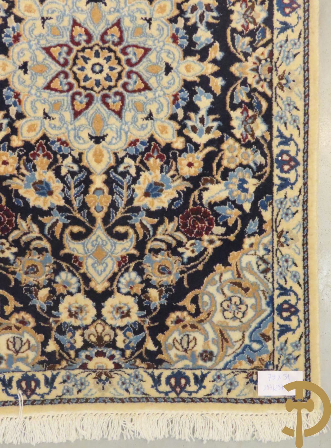 Twee oosterse handgeknoopte tapijten Nain