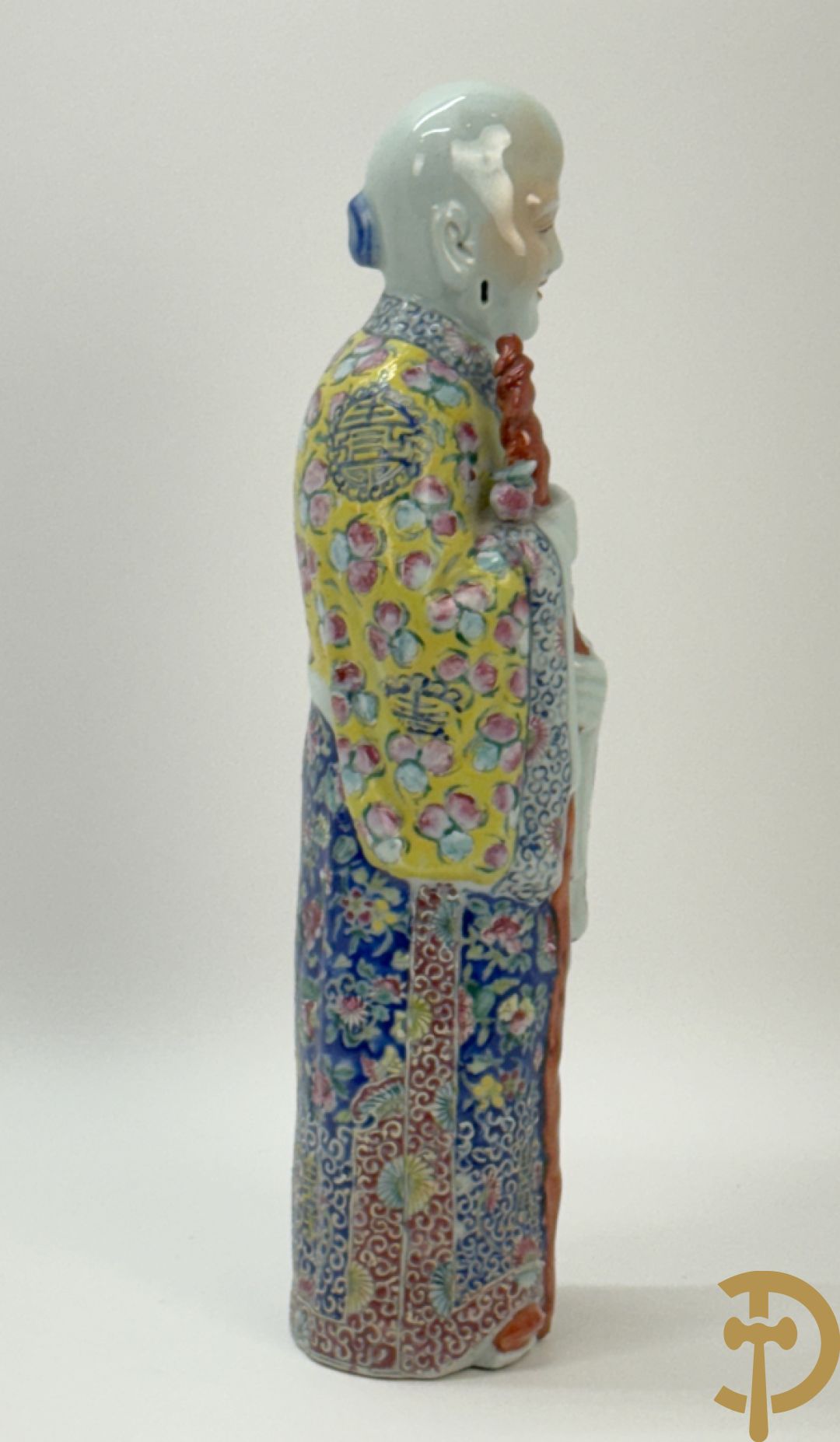 Chinese porseleinen handgekleurde wijsgeer