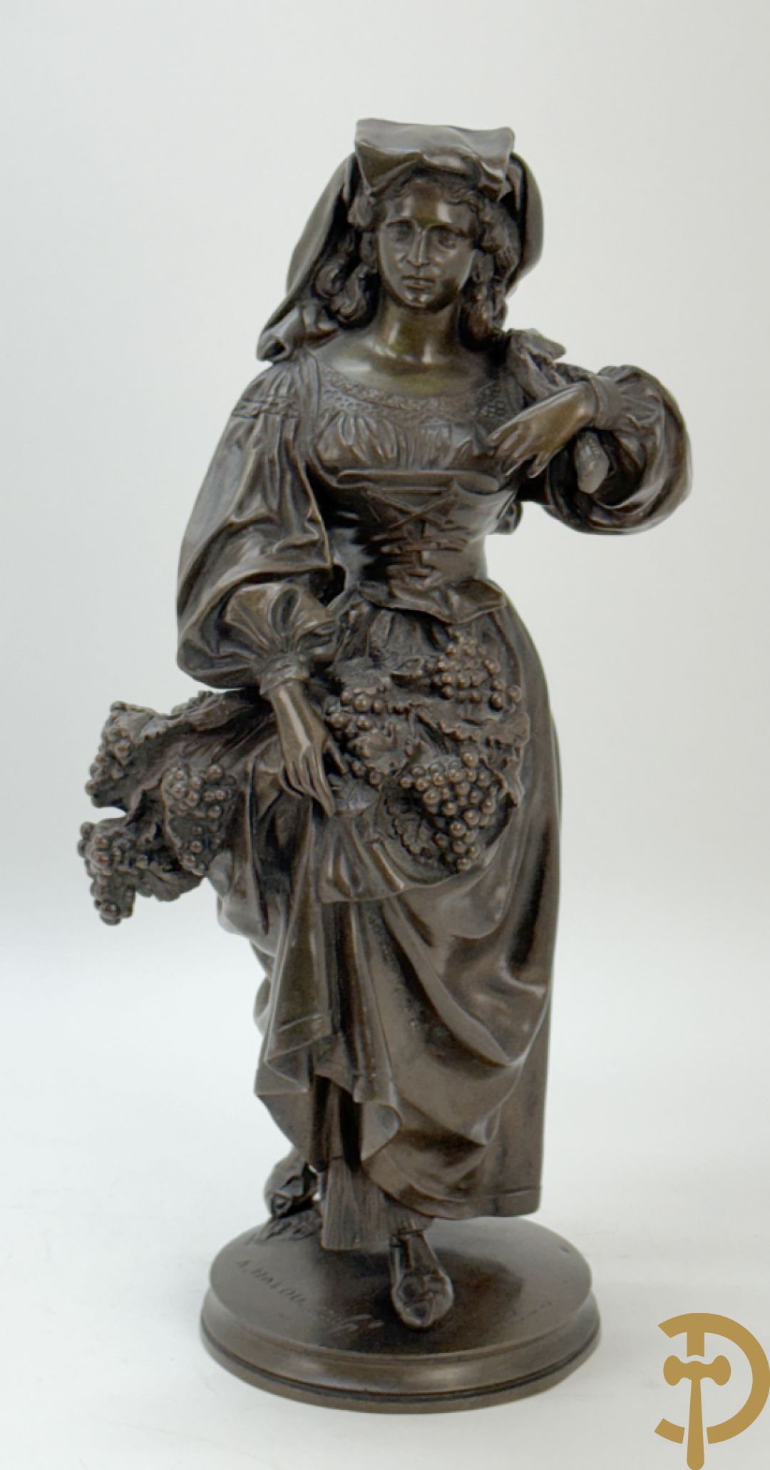 HALOU A. sculpt. getekend 