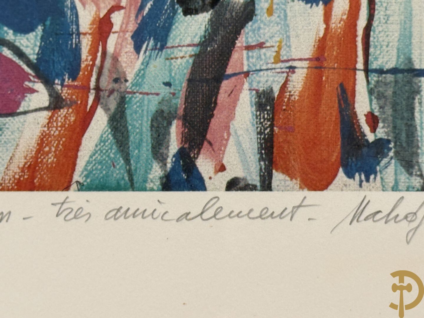 BEN BELLA M. (Mahjoub) getekend 