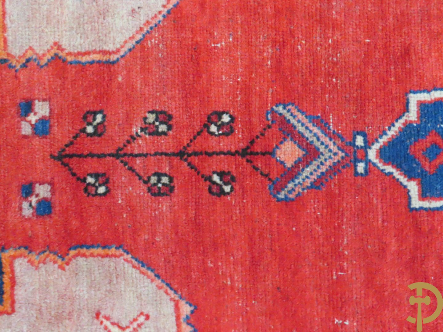 Twee oosterse handgeknoopte tapijten Hamadan