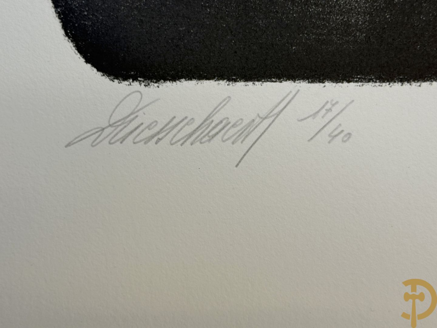 DRIESSCHAERT H. get. Kunstmap met 15 lithografieën met inleidend woord van Gaby Gyselen - 17/40 + DRIESSCHAERT getekend 