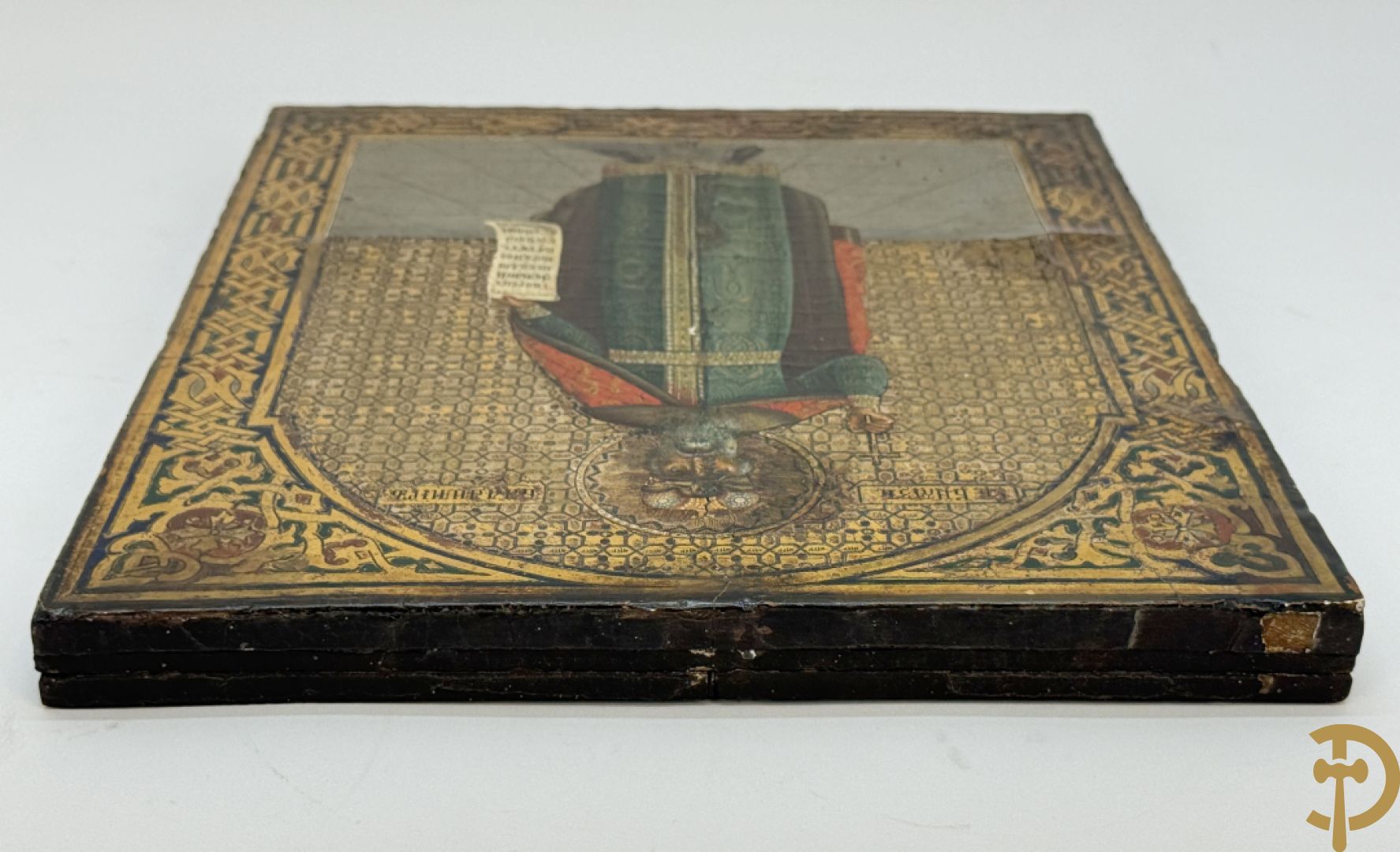 Russische ikoon met voorstelling van een Heilige