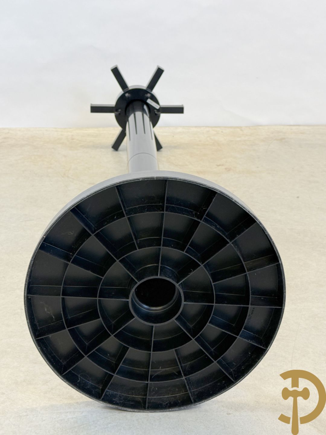 Zwarte plexi kapstok Kartell Centrokappa model 4653