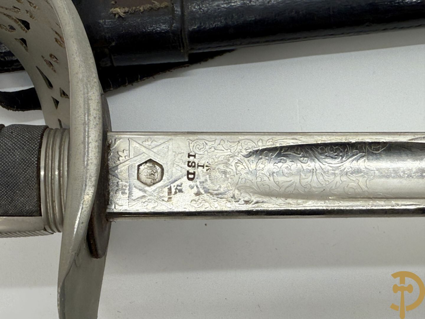 Engelse paradedegen, gemerkt Wilkinson Swords Londen, 1927