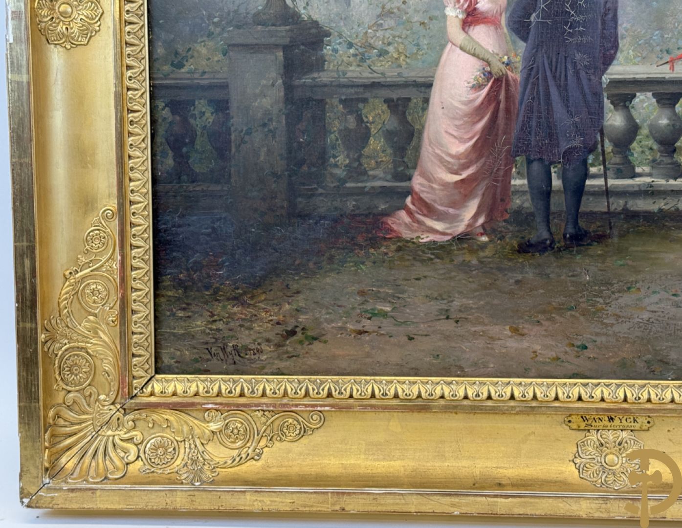 VAN WYK getekend 1890 