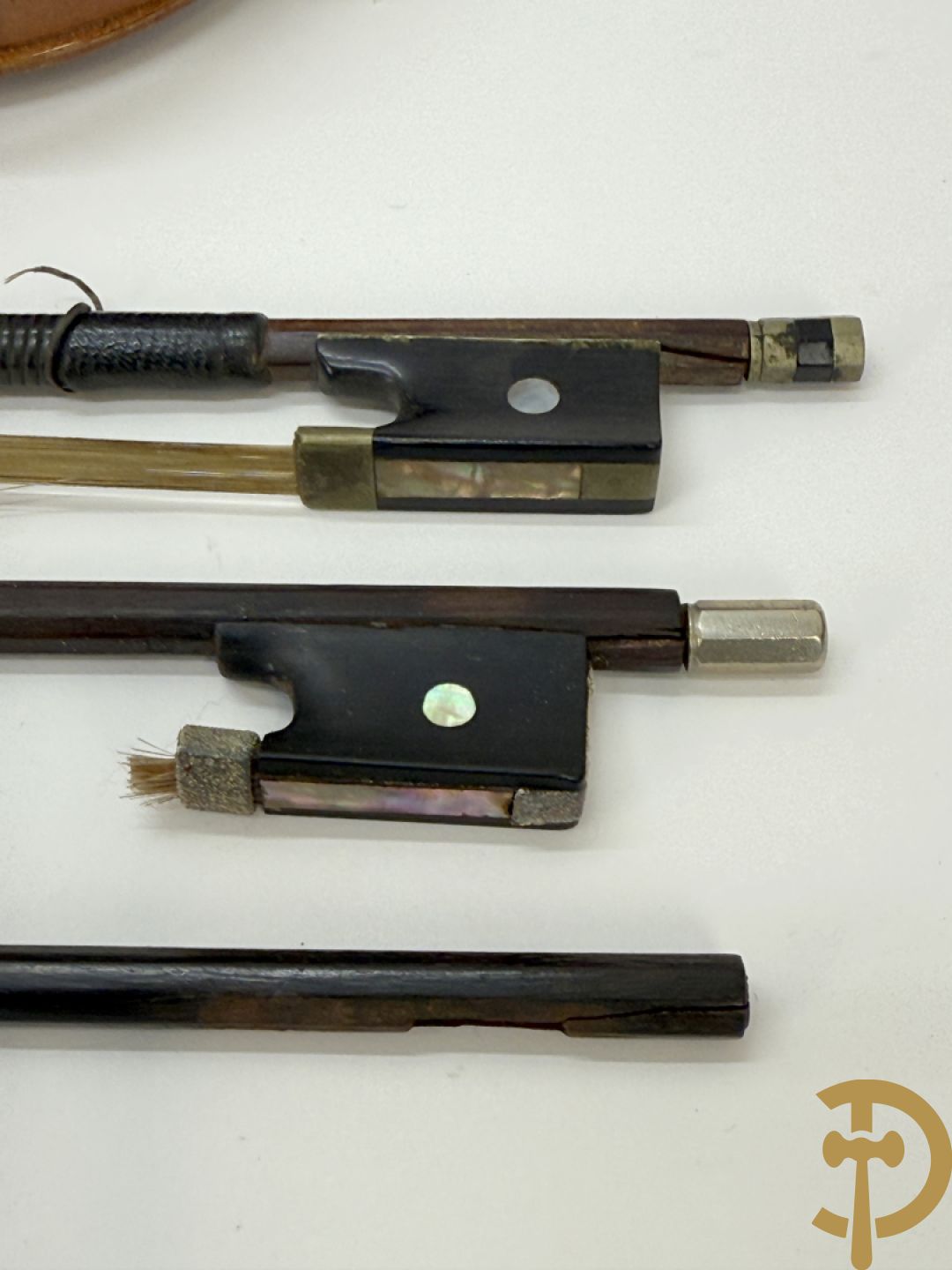 Oude viool, Caspar Da Salo N. Brescia getekend binnenin