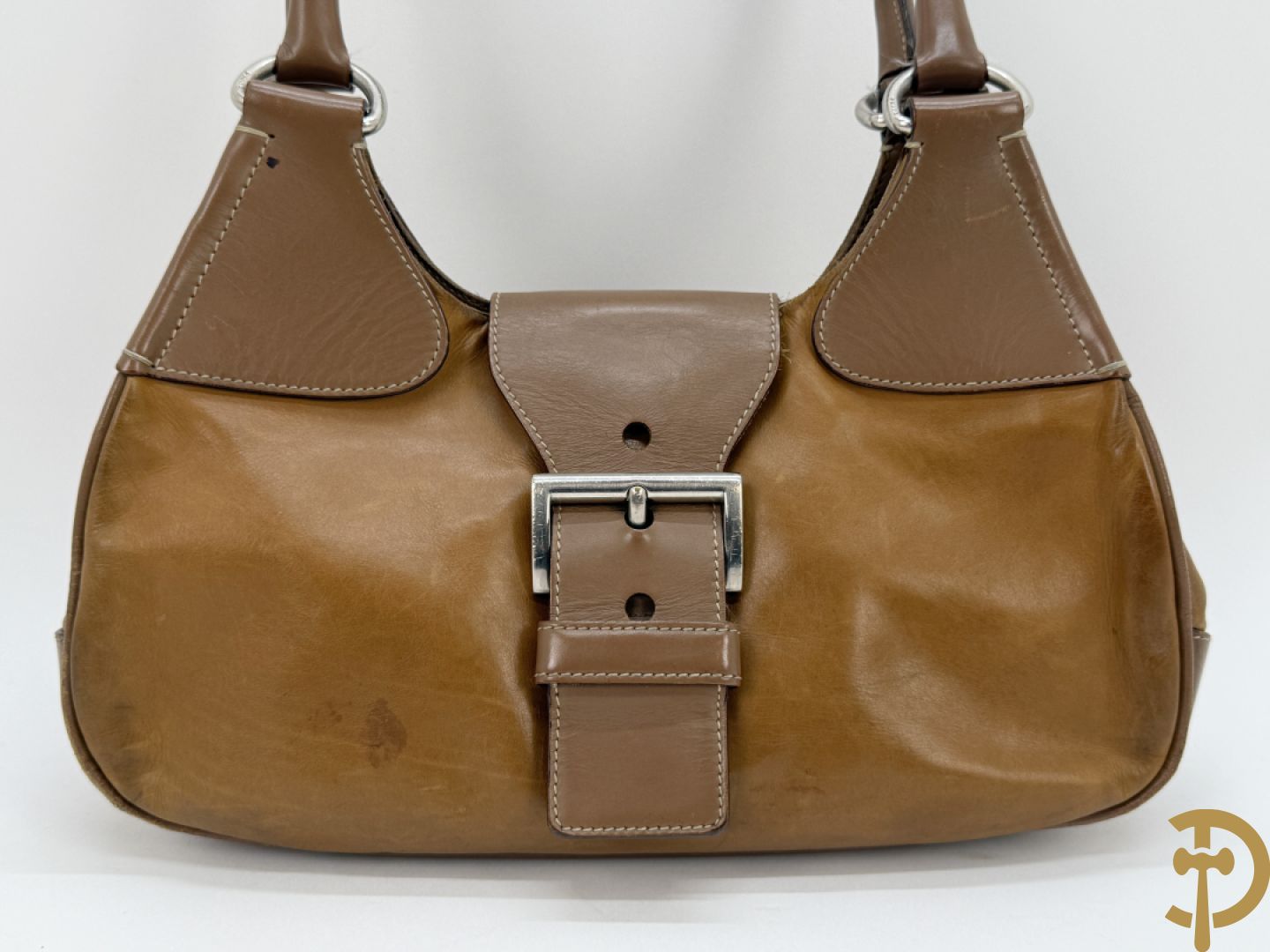 Vintage handtas Prada met bijhorende stofzak