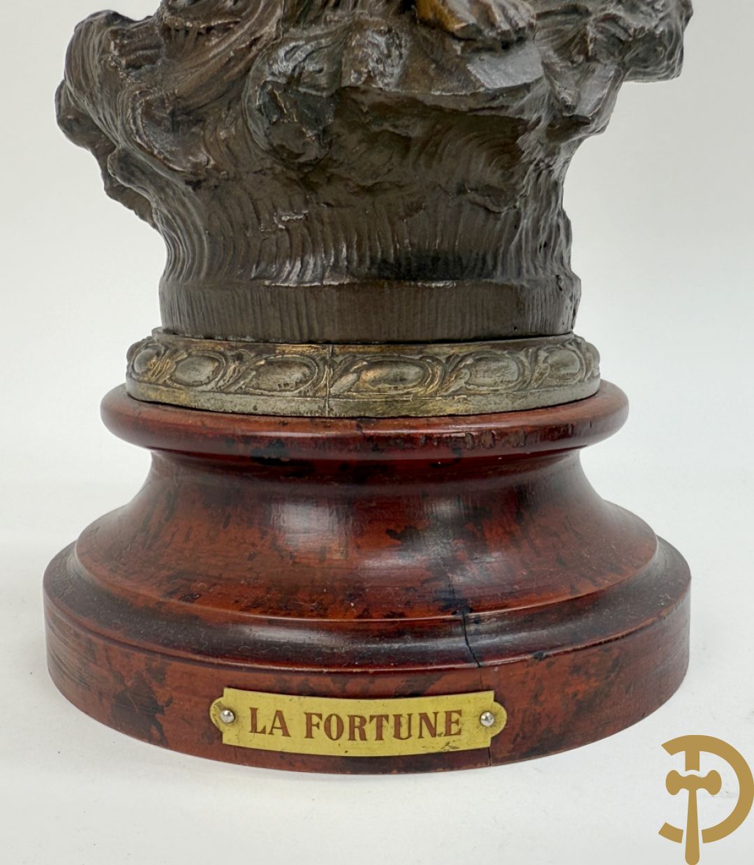 Driedelige zamak garnituur 