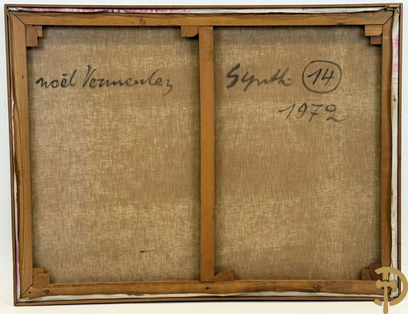 VERMEULEN NOËL getekend verso 1972 