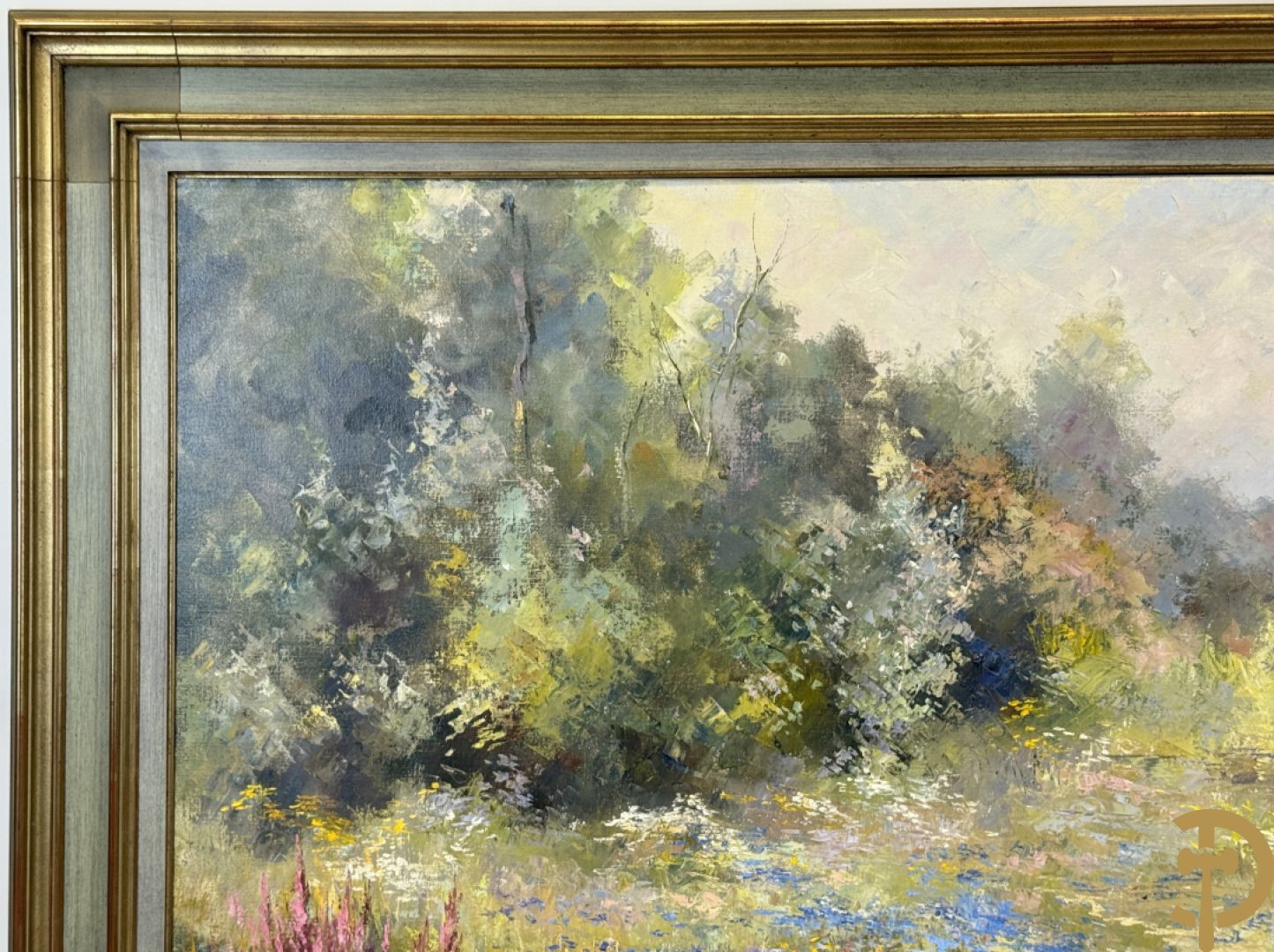 MESSELY P. getekend en verso gedateerd 