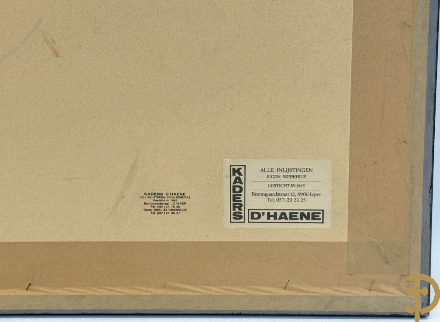 Handbeschilderde Chinese voorstelling 