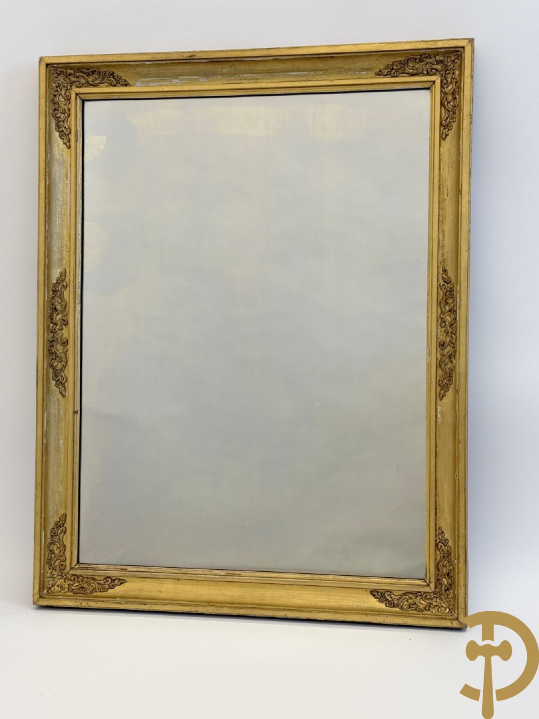 Vergulde Empire lijst met spiegel