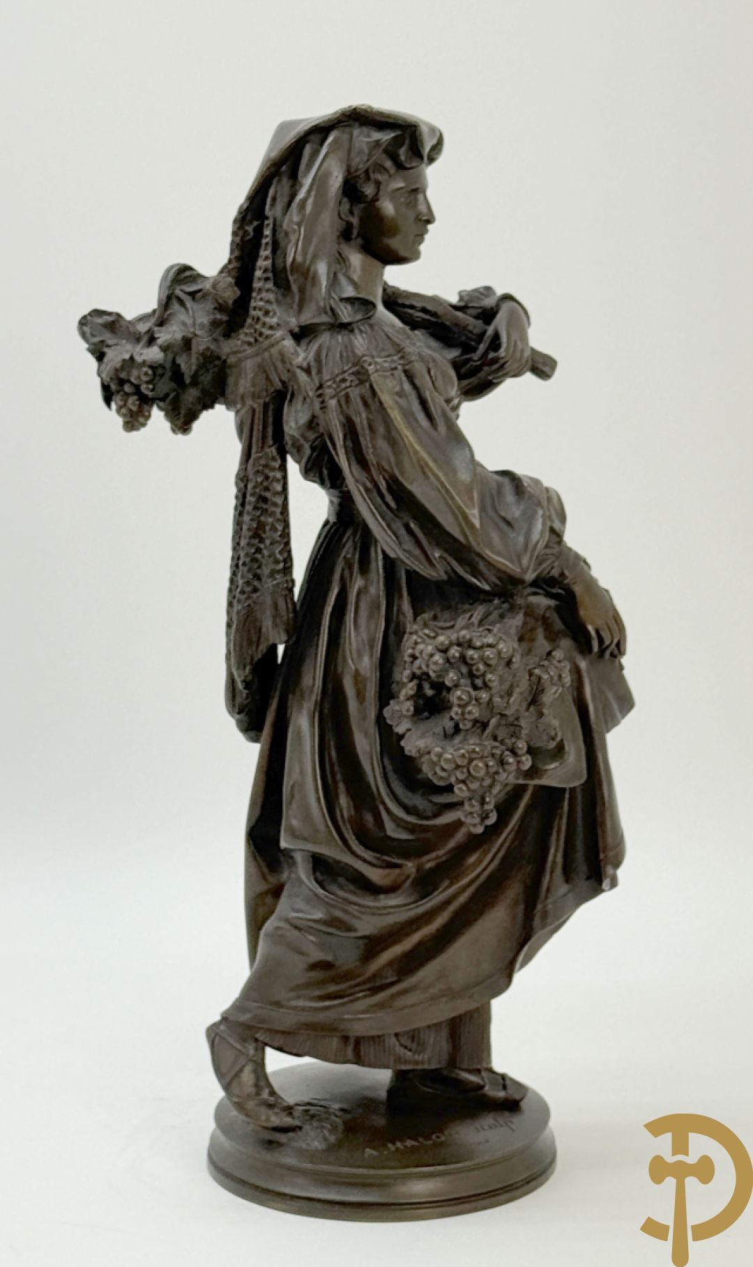 HALOU A. sculpt. getekend 