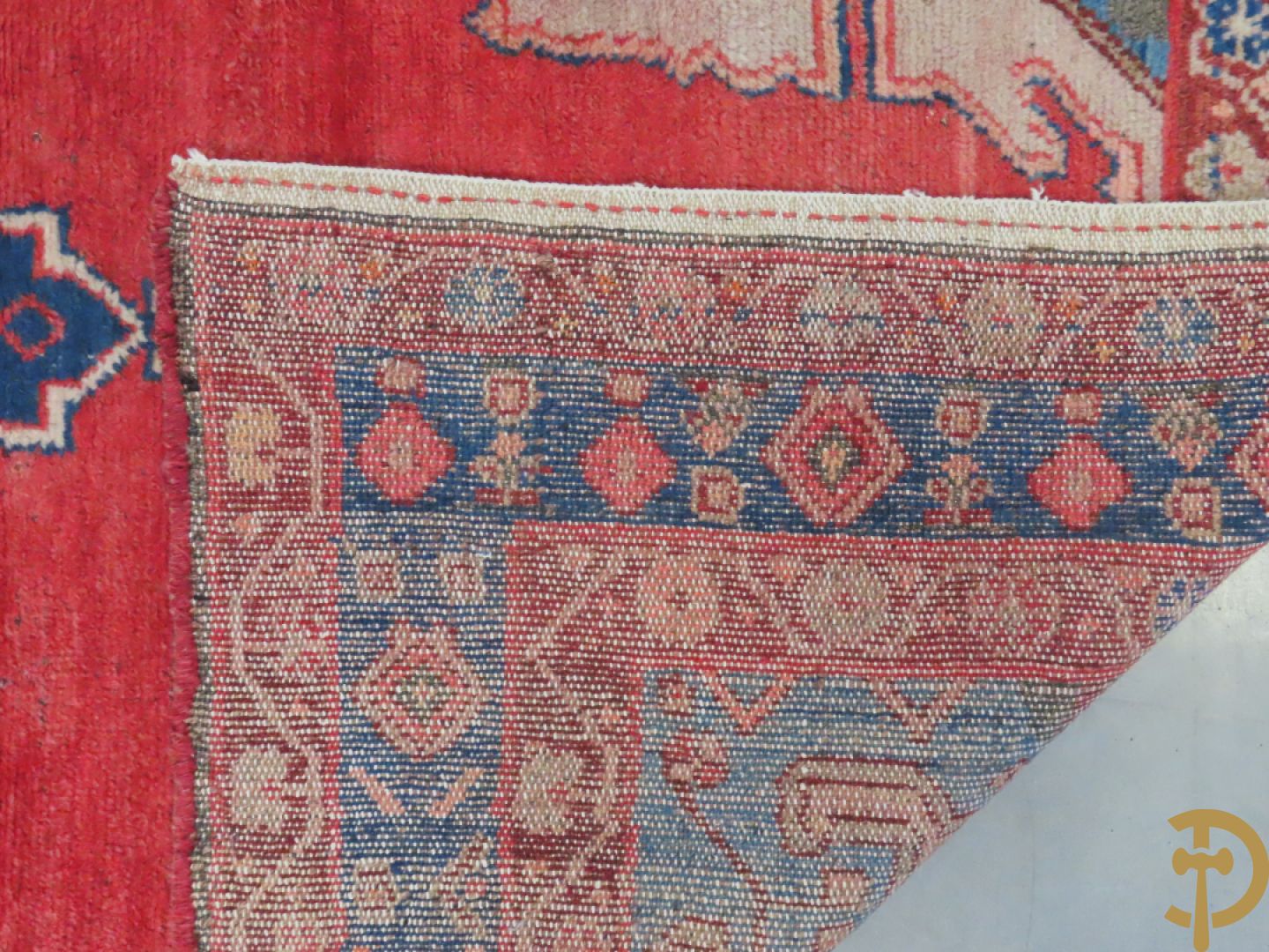 Twee oosterse handgeknoopte tapijten Hamadan