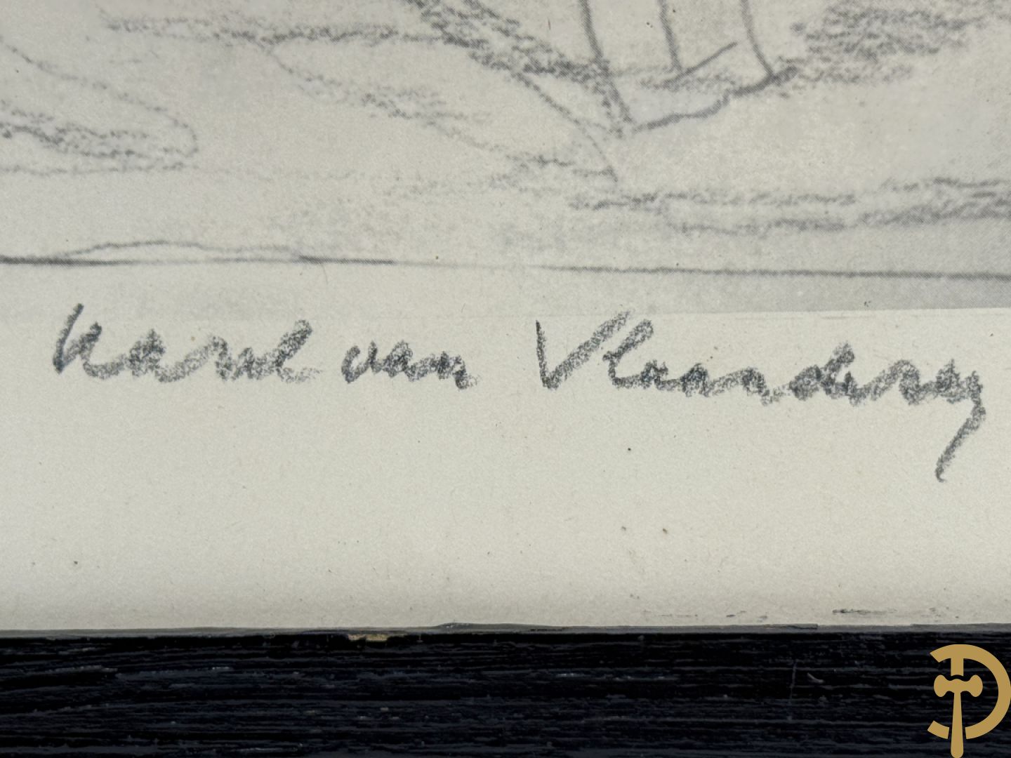 VAN VLAANDEREN Karel getekend 