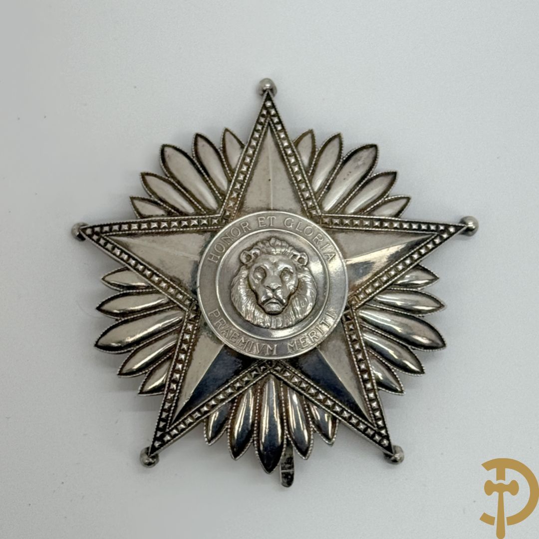 Zilveren borstster Paraguay - Orde Merite Honor et Gloria Premium Meriti