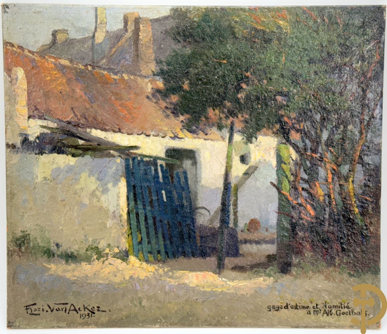 VAN ACKER Flori getekend 1931 