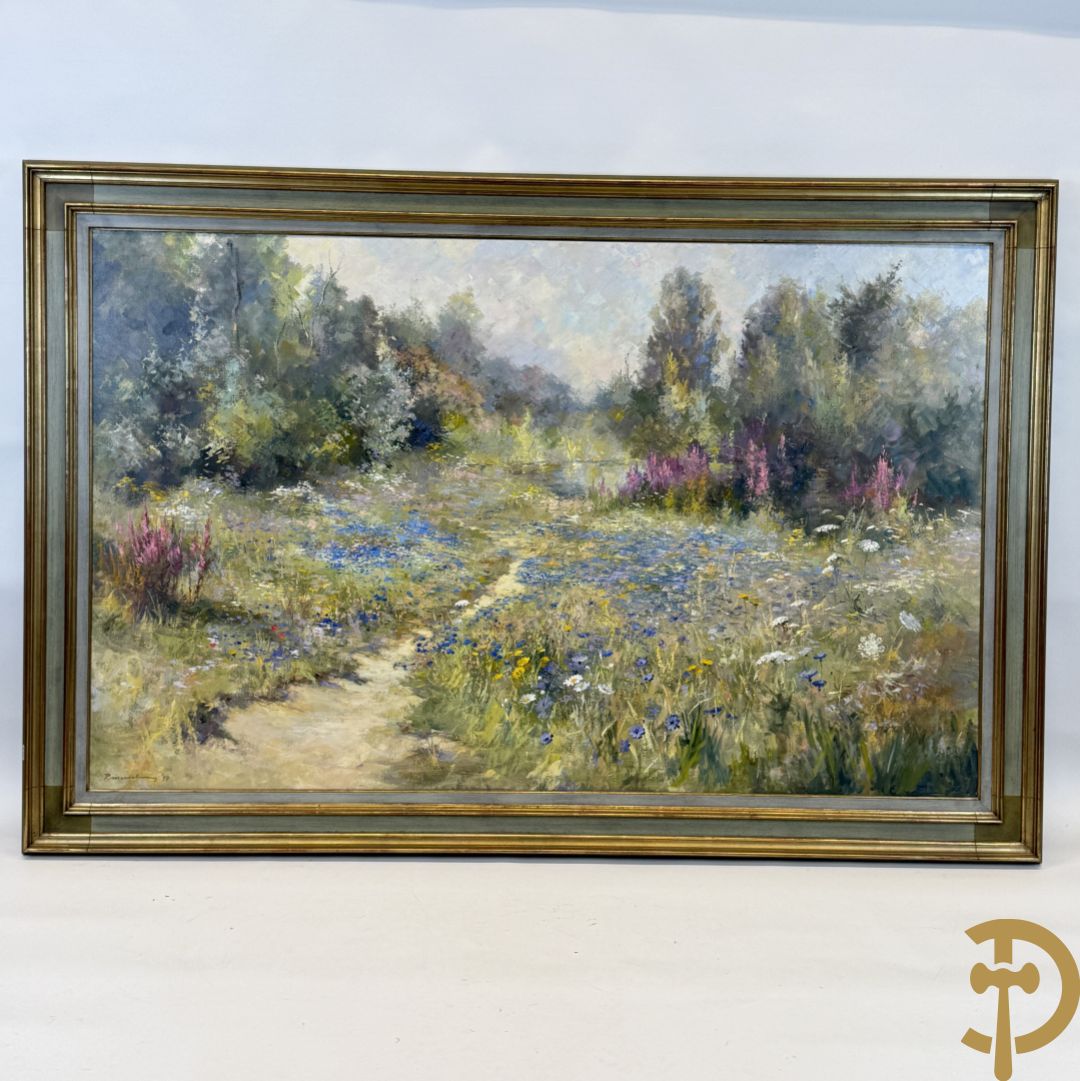 MESSELY P. getekend en verso gedateerd 