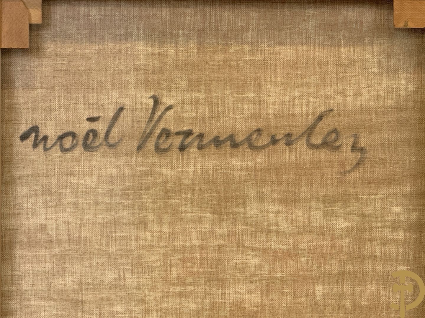 VERMEULEN NOËL getekend verso 1972 