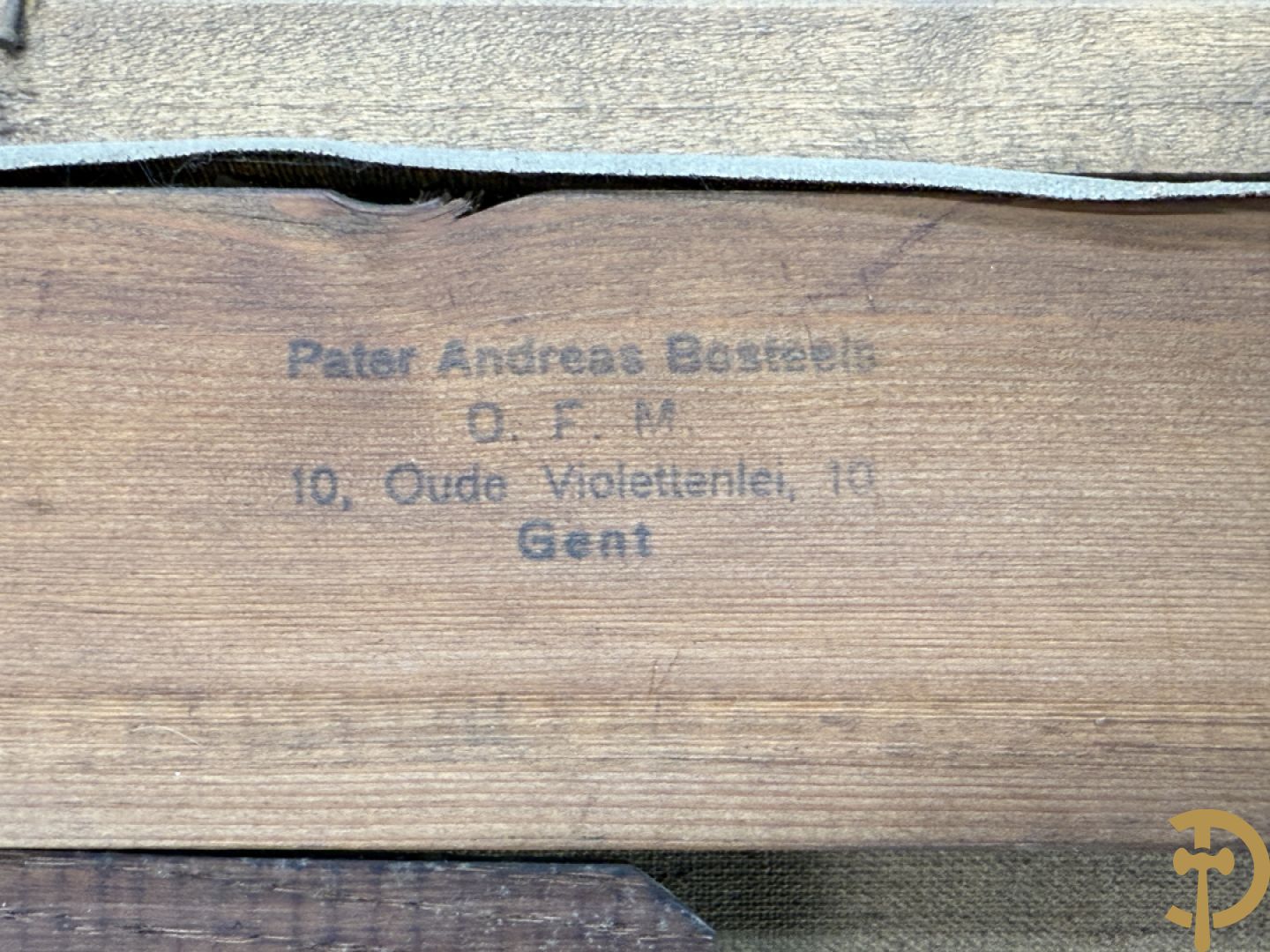 BOSTEELS Andreas Pater getekend OFM 1944 