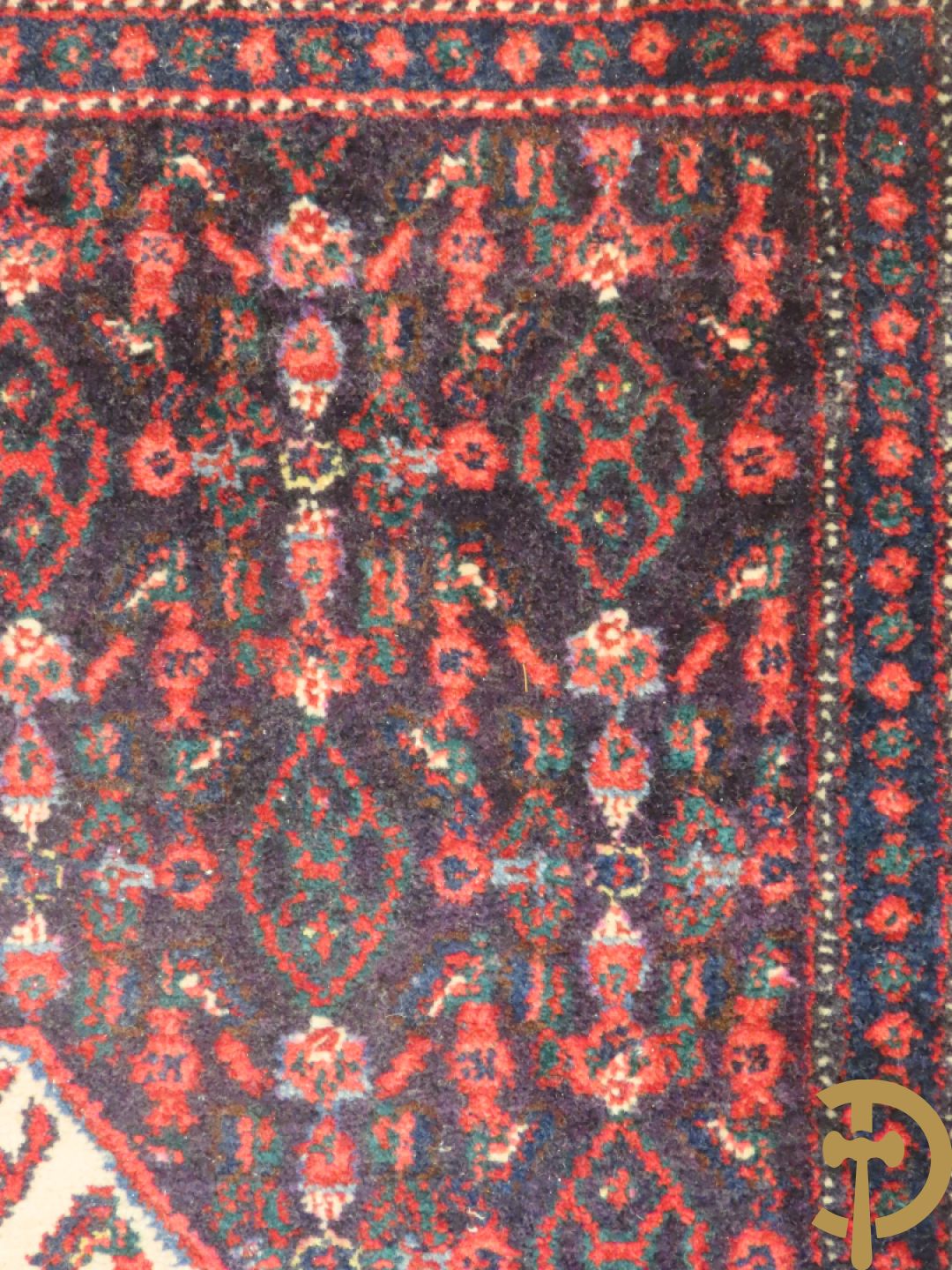 Perzisch handgeknoopt tapijt Senneh + Oosters handgeknoopt Bidjar + Oosters handgeknoopt tapijt Senneh