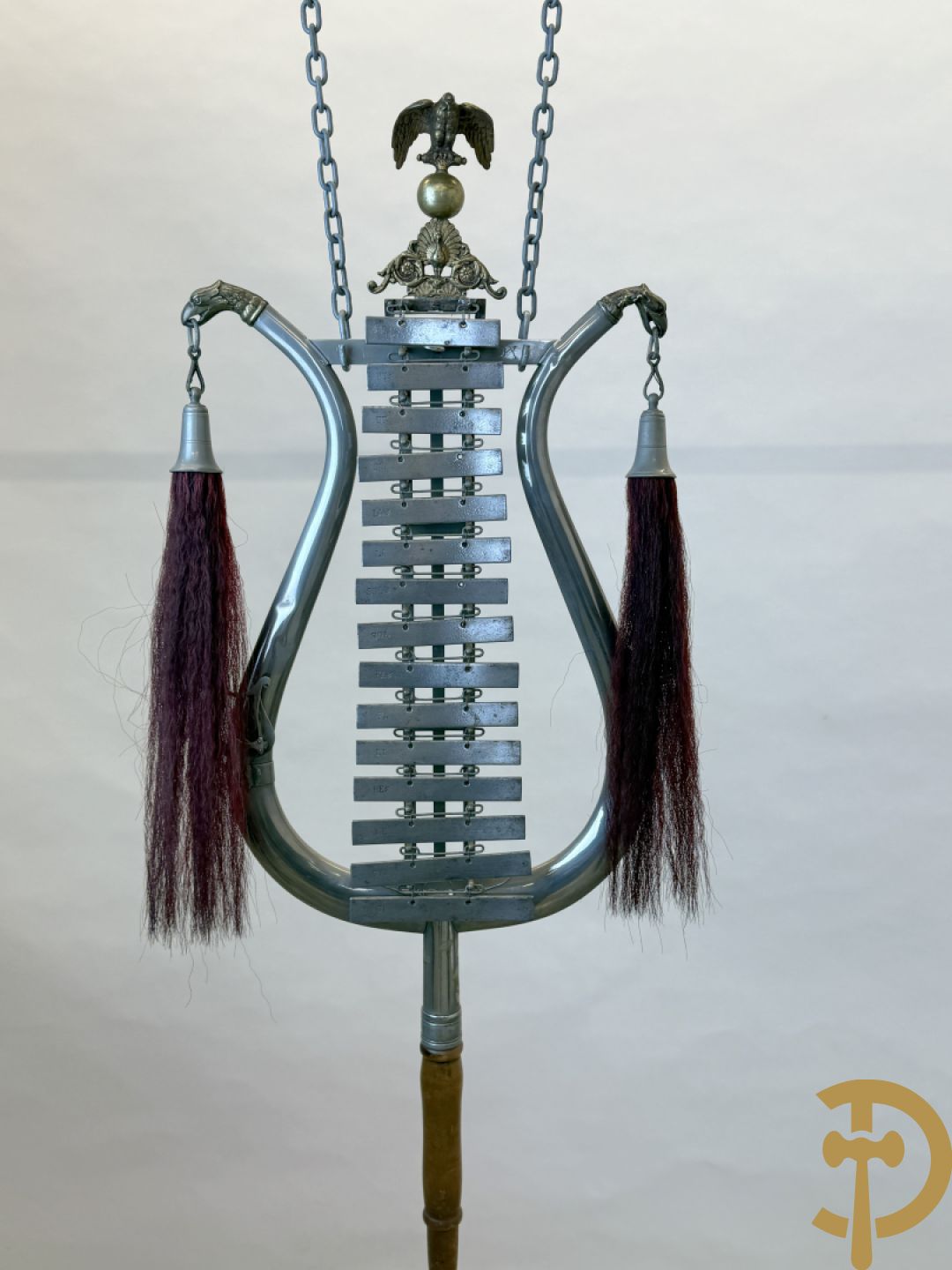 Duitse lyra WW1 bezet met adelaar