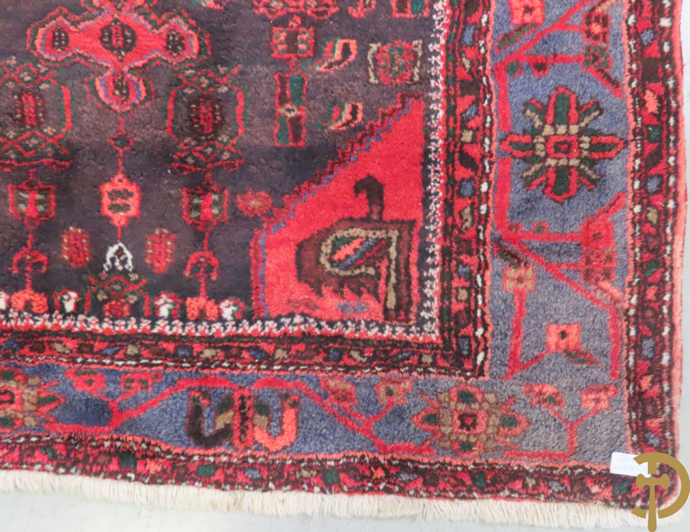 Twee oosterse handgeknoopte tapijten Hamadan