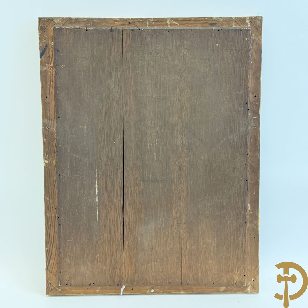 Vergulde Empire lijst met spiegel