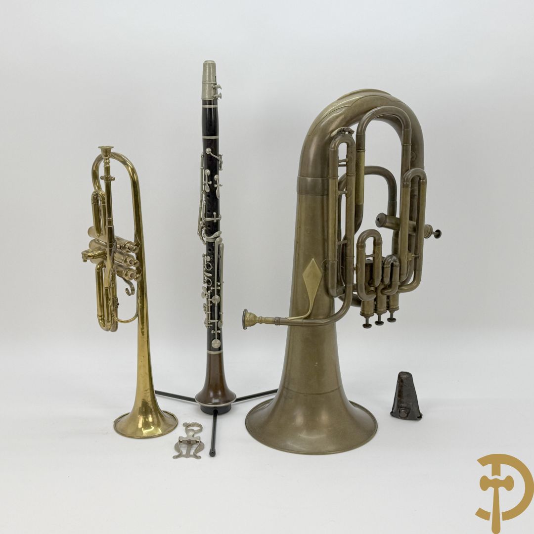 Klarinet + 2 trompetten