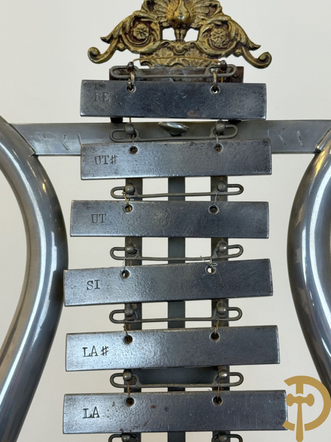 Duitse lyra WW1 bezet met adelaar