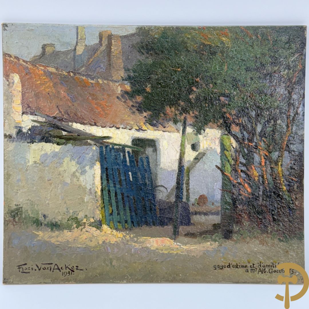 VAN ACKER Flori getekend 1931 