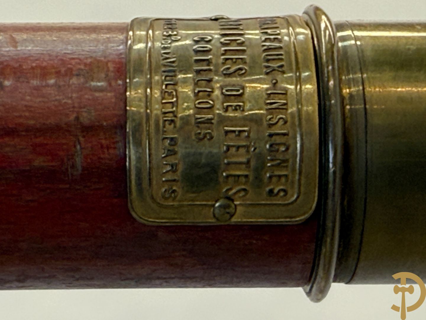 Franse vaandel Federation du Nord des Groupes de la Libre Pensée Ouvrière et d