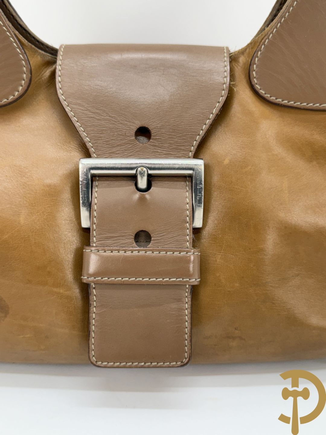 Vintage handtas Prada met bijhorende stofzak