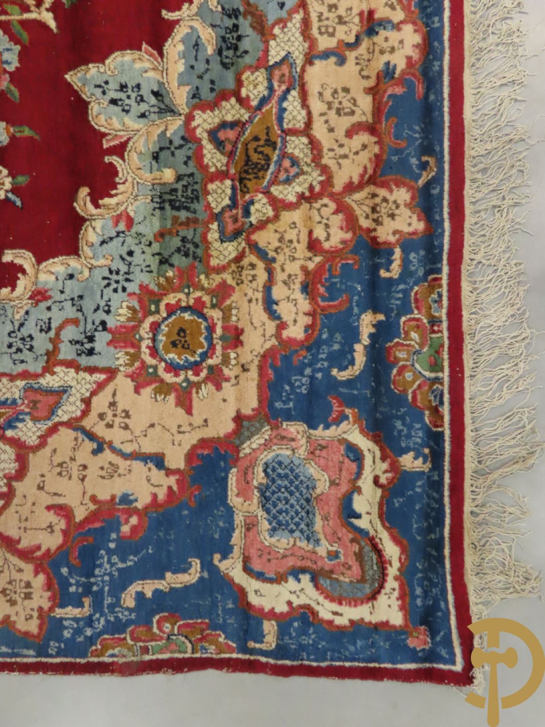 Oosters handgeknoopt tapijt Kirman Royal