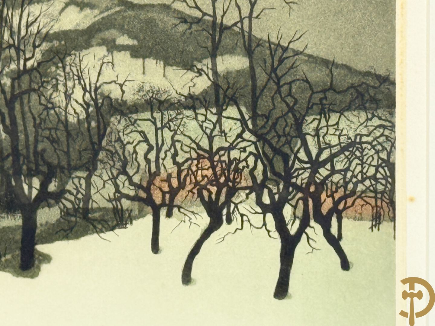 DE SAEDELEER Valerius in de plaat getekend 