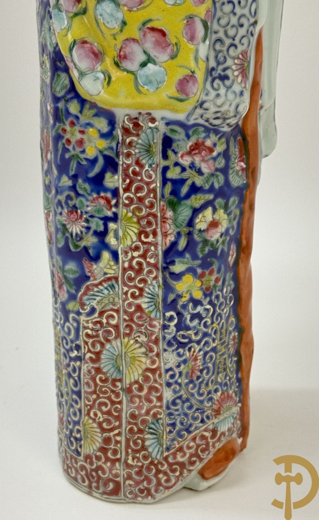 Chinese porseleinen handgekleurde wijsgeer