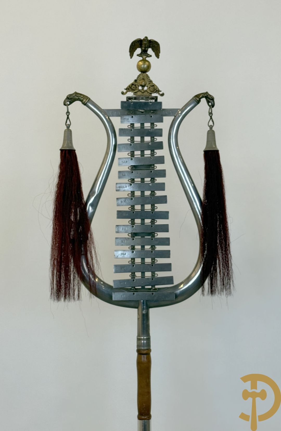 Duitse lyra WW1 bezet met adelaar