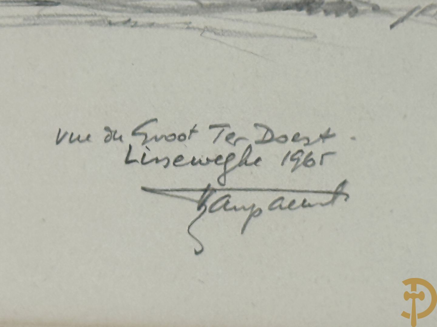 VAN PAEMEL getekend 1966 