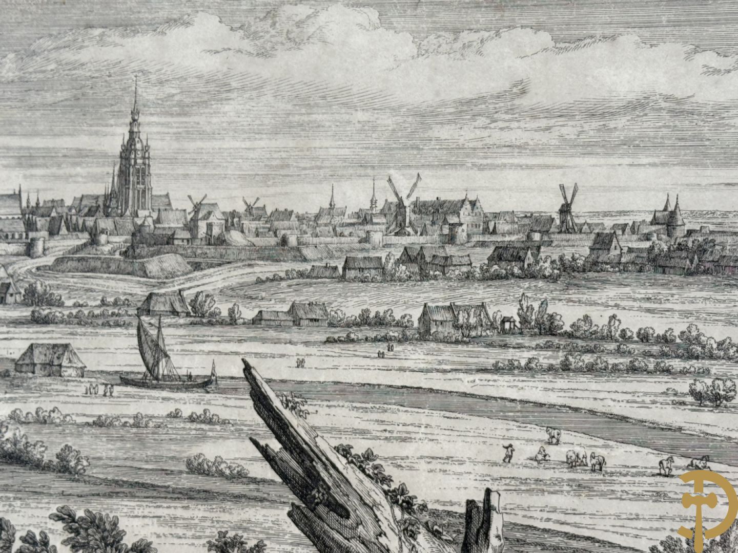 BAUDEWIJNS F. getekend (sculpteur) 