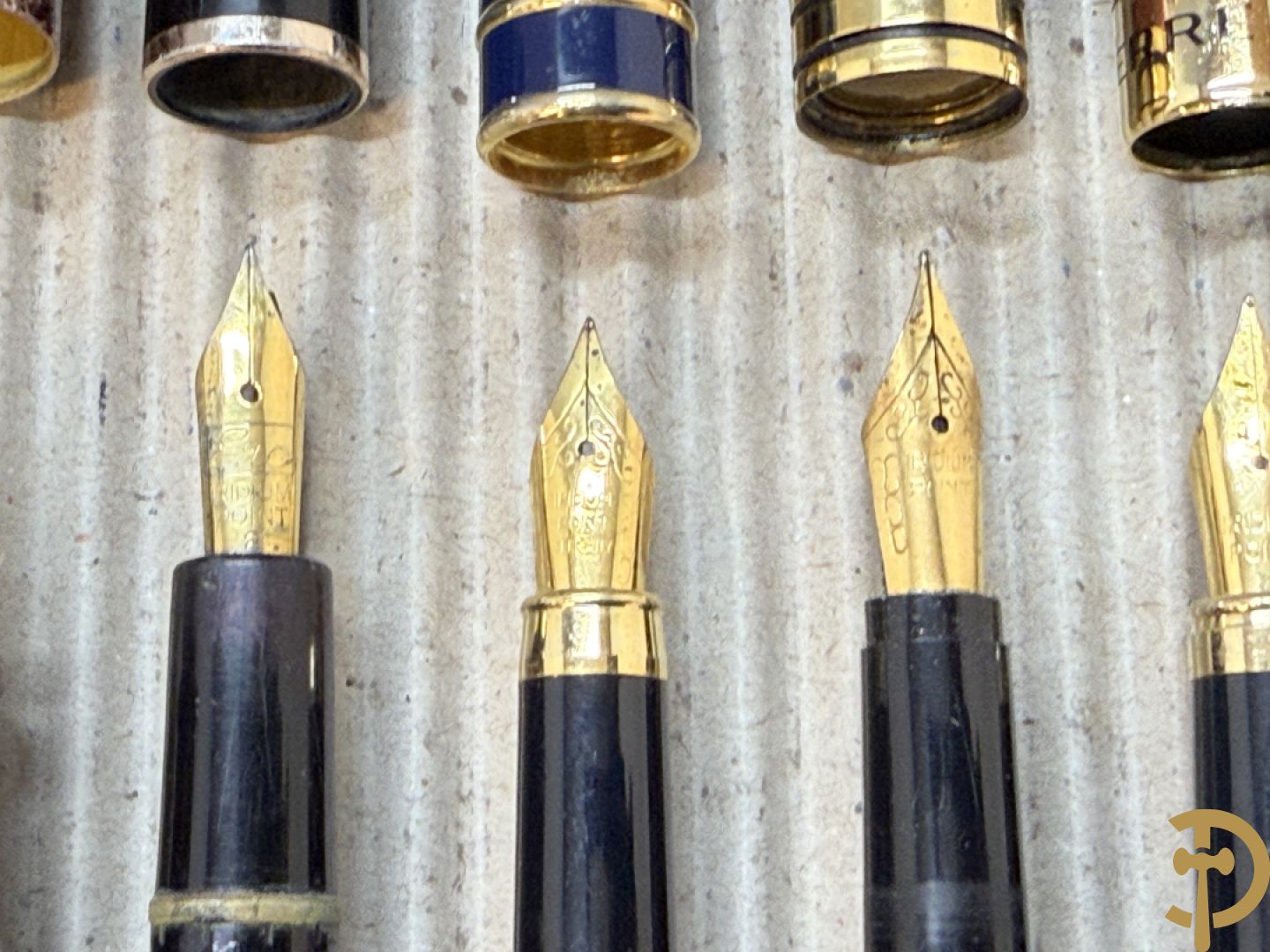 Vijftien oude vulpennen w.o. 5 uit de jaren 