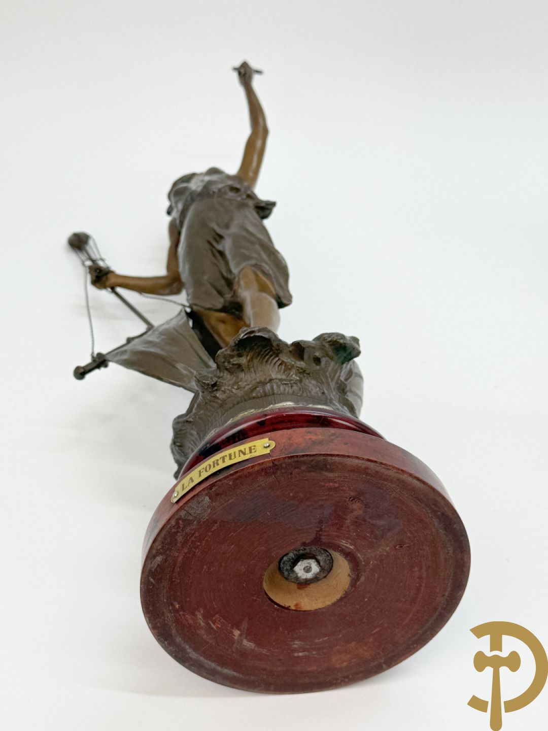 Driedelige zamak garnituur 