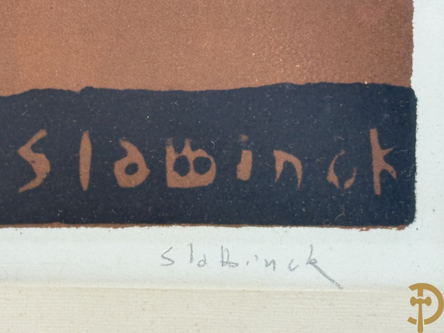 SLABBINCK getekend (Rik) 